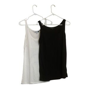 Capsule Black and White Tank Tops for Women NWOT - Sz 12